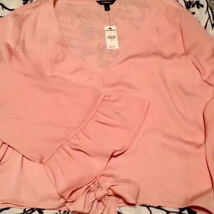 Express pink blouse new